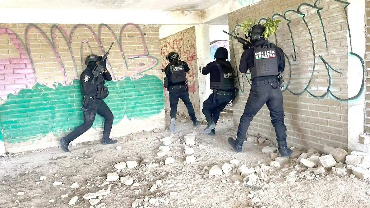 Mueren 18 policías tras enfrentarse a grupos armados en Puebla